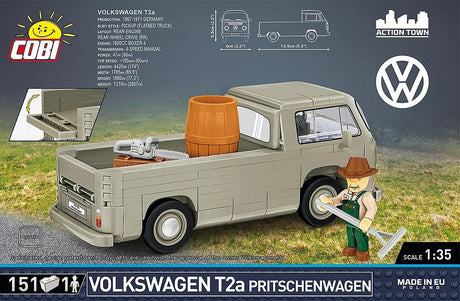 EAN 5902251246181 - COBI Action Town Volkswagen T2a imagen 3
