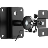 Juego De 2 Soportes De Pared Para Altavoces Inline, Negro