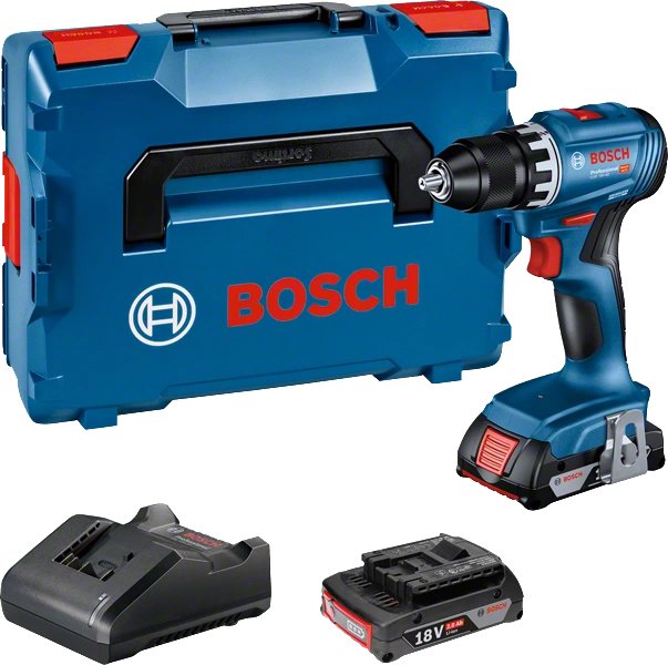 Taladro A Batería Bosch Gsr 18v-45 Profesional, 18volt, Taladro De Impacto 06019k3203