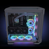 Thermaltake Swafan 12 Rgb Radiador Fan Tt Premium Edition White (3-Fan Pack) Cl-F145-Pl12sw-A