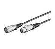 EAN 5711045971914 - Microconnect XLRMF3 cable para video, teclado y ratón (kvm) Negro 3 m imagen 1