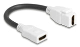 Keystone Modul Cable Hdmi Buchse Zu Buchse 8k 60 Hz 20 Cm Weiss