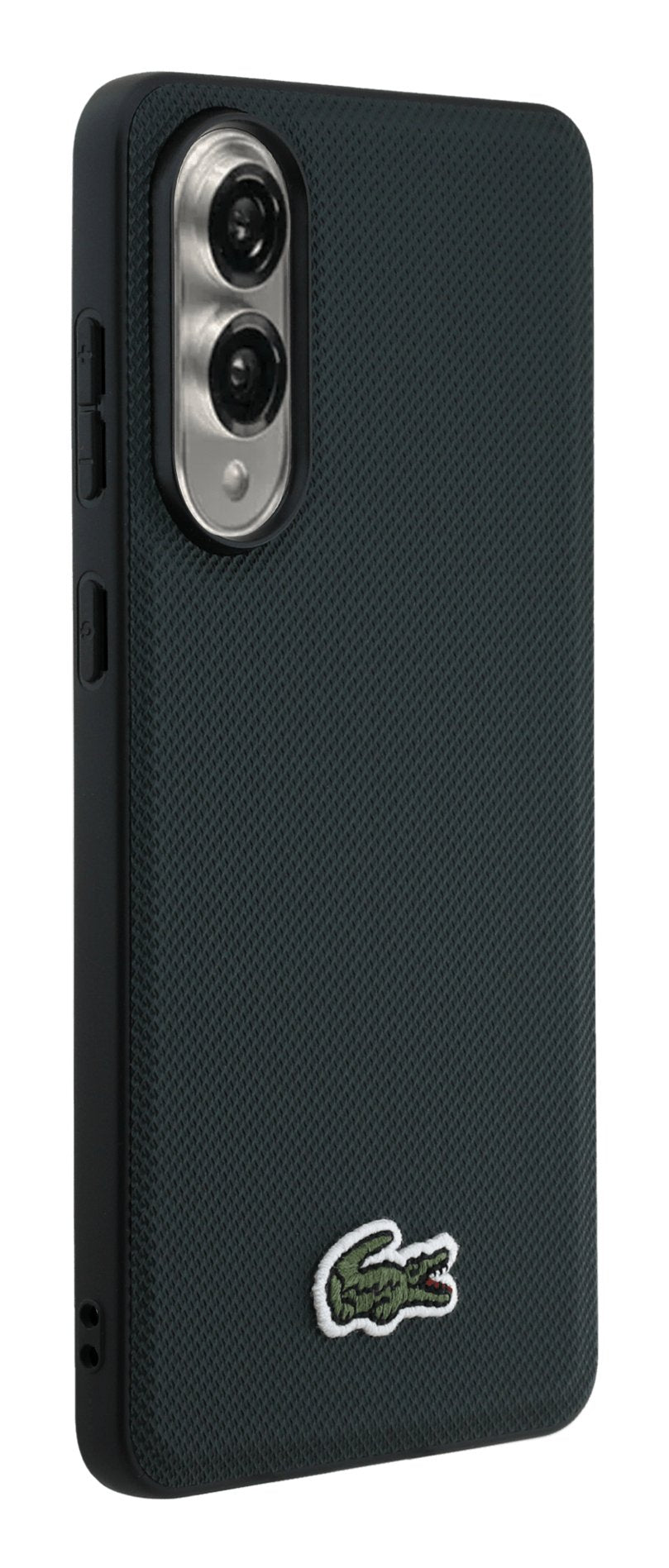 Funda Magnética Petit Piqué Lacoste Color Sinople Para Galaxy S25 Edge  Gp-Lc