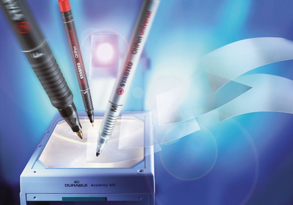 Stabilo Marcador Permanente Ohpen Universal S Punta Super Fina 0.4mm Verde