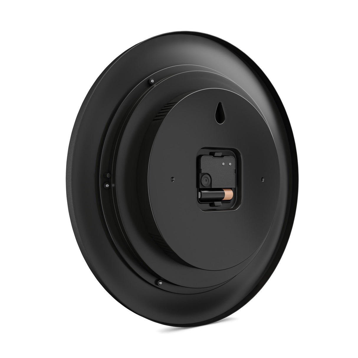 Mebus 19451 Reloj De Pared Reloj De Pared Digital Alrededor Negro, Blanco