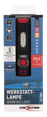 EAN 4013674106004 - Ansmann IL300R Negro Linterna de mano LED imagen 2
