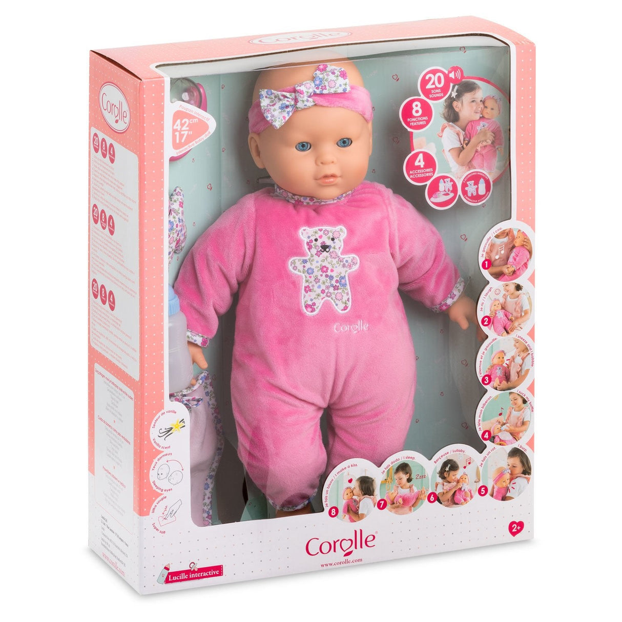 Muñeca Simba Corolle Mgp Lucille Interactivo, 9000150050