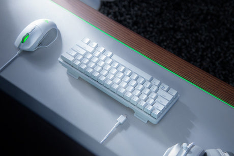 EAN 8886419349457 - Razer Huntsman Mini teclado Juego USB QWERTY Inglés Blanco imagen 4