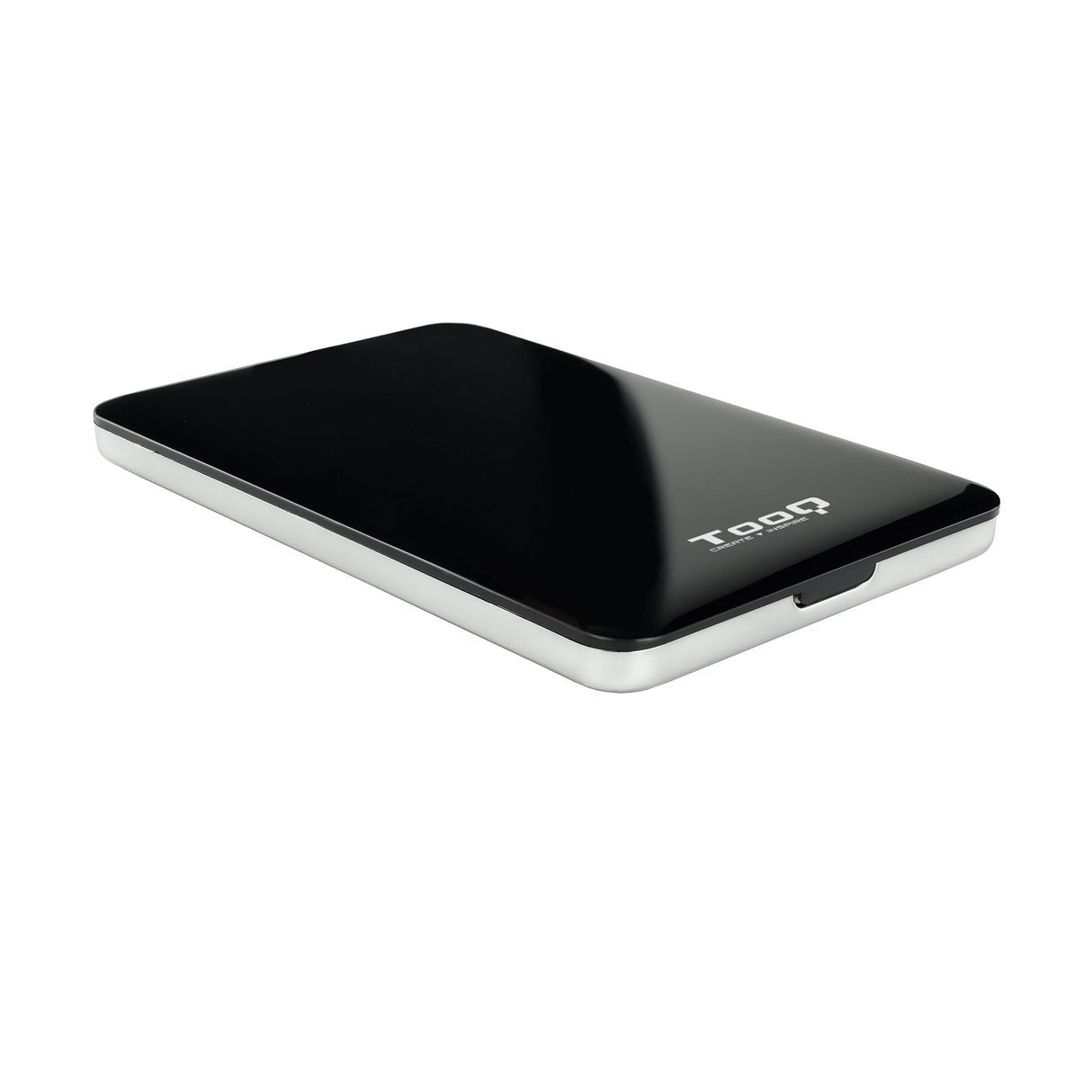 Tooq Carcasa Externa Hdd/Sdd 2.5" Hasta 7,0mm Sata Usb 3.0/3.1 Gen 1 - Ultraplana - Negro