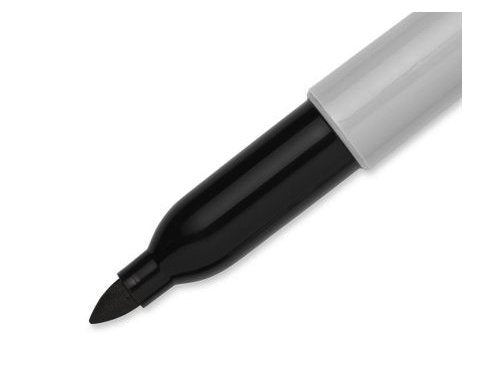 Sharpie Fine Marcador 24 Pieza(S) Negro Punta Fina