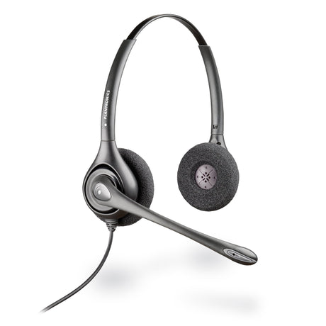 EAN 0197498152462 - HP Poly HW261N Supraplus Binaural Dual Headset +Pouch Alámbrico Diadema Oficina/Centro de llamadas Negro imagen 1