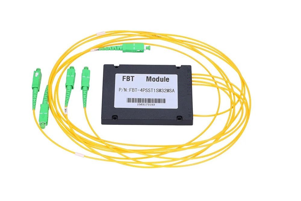 Extralink 1:4 Fbt Coupler 70:10:10:10 Sc/Apc 2.0mm 1m Abs Box