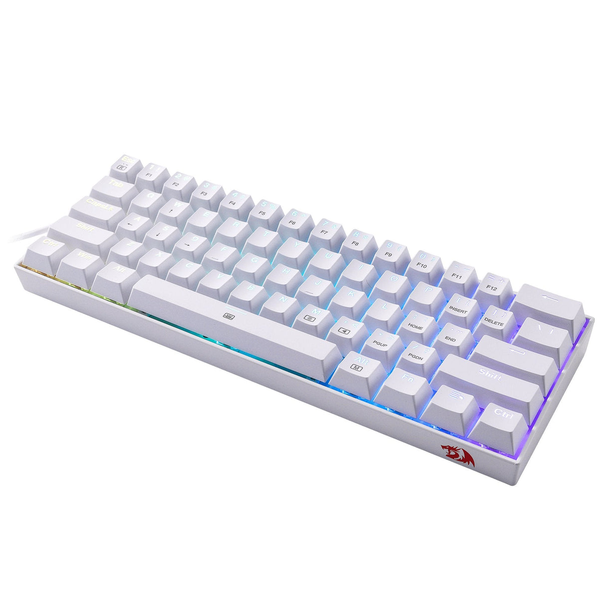 Redragon Dragonborn K630 Teclado (Ingles) Mecanico Gaming Tkl Usb - Iluminacion Rgb  Layout Usa