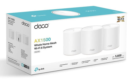 EAN 4895252505085 - TP-Link Deco X1500 Doble banda (2,4 GHz / 5 GHz) Wi-Fi 6 (802.11ax) Blanco 2 Interno imagen 2