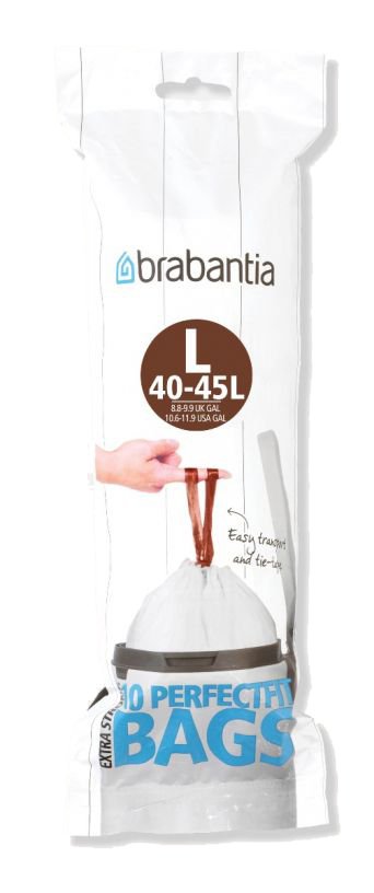 Brabantia Lote De 10 Bolsas De Basura Rollo Perfectfit - 45l