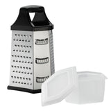 EAN 4260709010250 - Resto Kitchenware 95413 cortador de verduras en espiral o rallador manual Caja ralladora Negro, Acero ino imagen 7