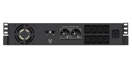 EAN 5715328082397 - Infosec X4 2000 RM Plus sistema de alimentación ininterrumpida (UPS) Línea interactiva 2 kVA 1200 W 10 sa imagen 3