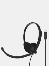 Auriculares Koss Cs200 Usb Con Cable, Supraaurales, Micrã³fono, Usb Tipo A, Negro