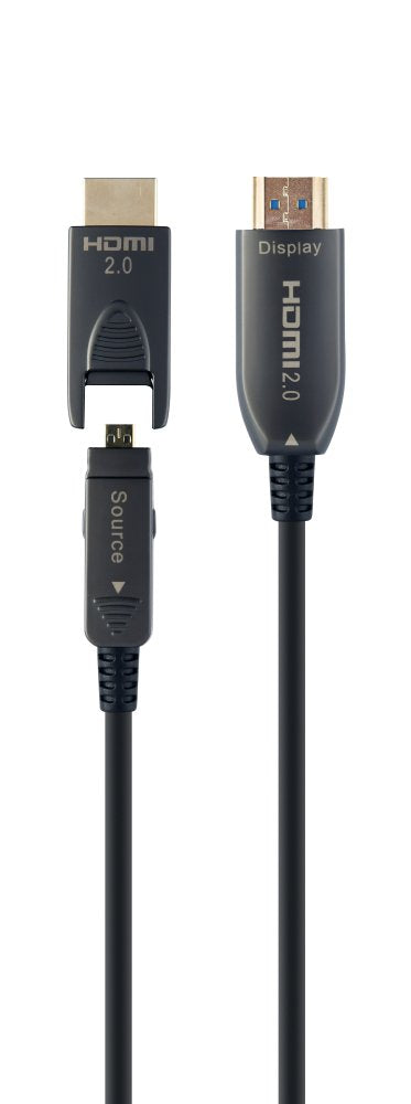 EAN 8716309124515 - Gembird CCBP-HDMID-AOC-20M cable HDMI HDMI tipo A (Estándar) Negro imagen 2
