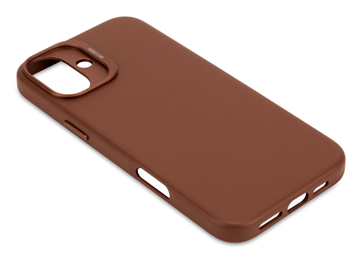 Decoded Leather Backcover Iphone 16 Plus Tan