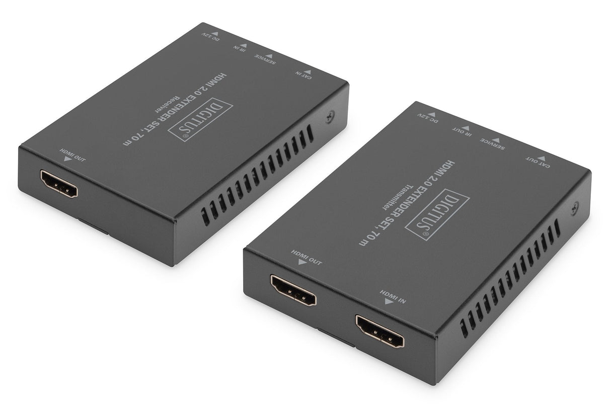 Digitus Kit Extensor Hdmi, 4k/60 Hz 70m