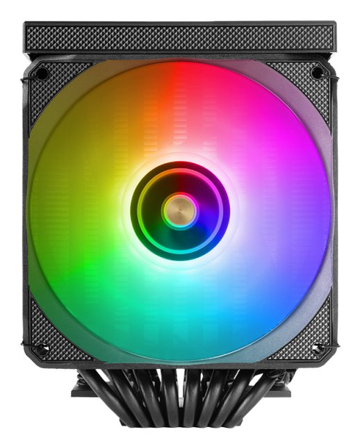 Refrigeración Cpu  A-Rgb Mcpu-Lcd Pro Negro Mars Gaming Lcd / 120 Mm Argb / 6 Heatpipes / Tdp 300w / Intel & Amd