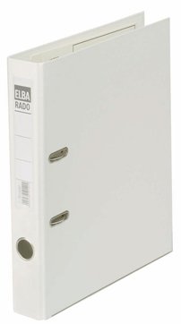 Elba Rado Plast Archivador Blanco Plástico 5,0 Cm Din A4, 1 Unidades