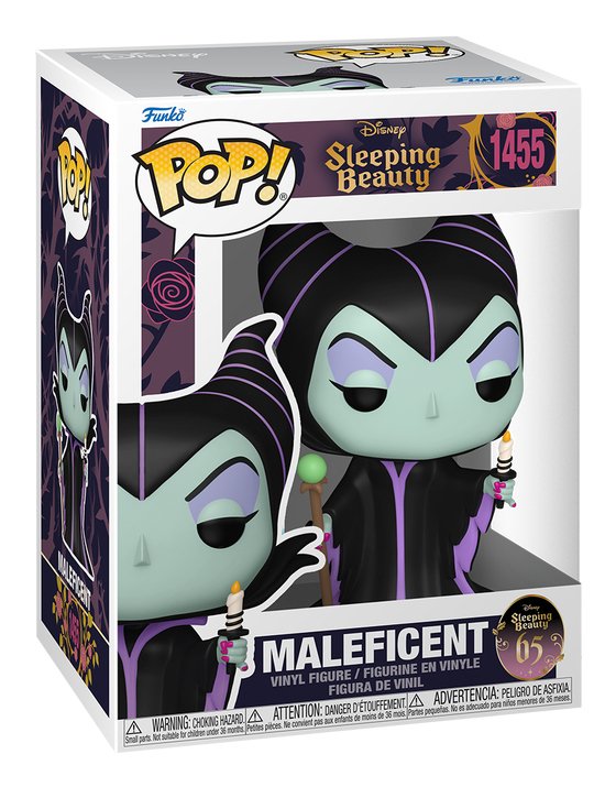 Funko Pop Disney 65 Aniversario La Bella Durmiente Malefica Con Vela 78182
