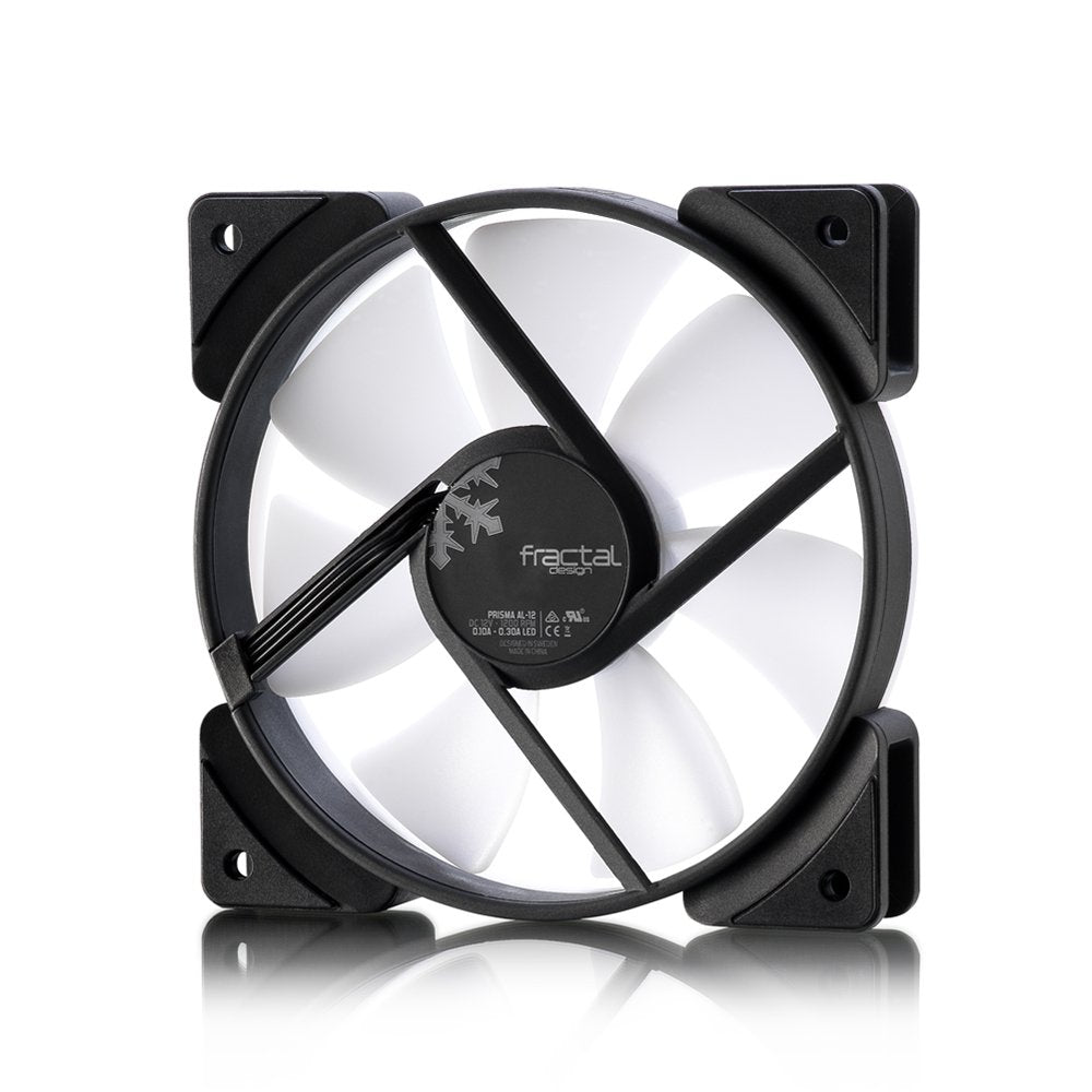 EAN 7340172701606 - Fractal Design Prisma AL-12 3P Carcasa del ordenador Ventilador 12 cm Negro, Blanco 1 pieza(s) imagen 9