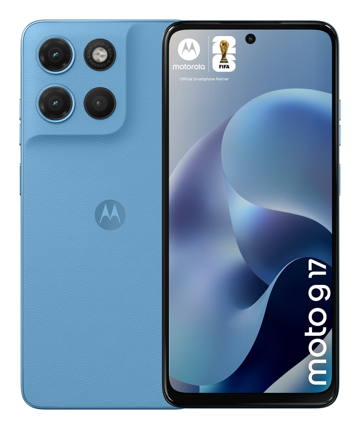 Motorola Moto G17 17,1 Cm (6.72") Sim Doble Android 15 Usb Tipo C 8 Gb 128 Gb 5200 Mah Azul