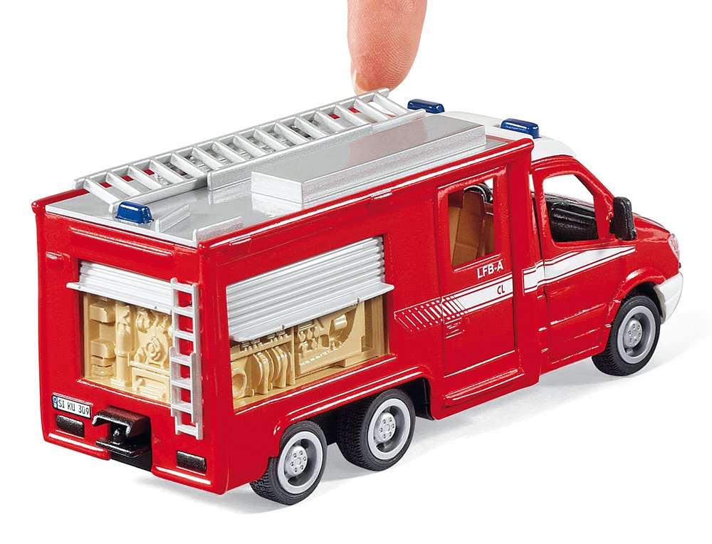 Camión De Bomberos Siku Super Mercedes-Benz Sprinter 6x6 10211300000