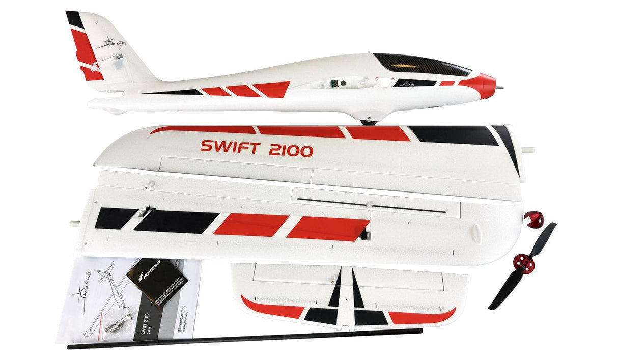 Amewi Amxplanes Swift 2100 Motorsegler Epo Pnp