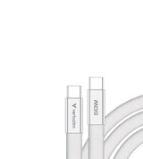 Verbatim Sync & Charge Usb-C To Usb-C 60w 120cm Blanco
