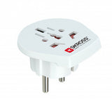 EAN 5711045764325 - Skross World to Europe adaptador de enchufe eléctrico Tipo F Universal Blanco imagen 1