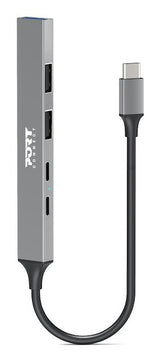 EAN 3567049001636 - Port Designs 900163 hub de interfaz USB Tipo C 5000 Mbit/s Plata imagen 1