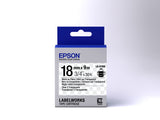 Epson Cinta Transparente - Lk-5tbn Negra Transparente/Transparente 18/9