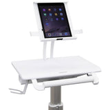 Ergotron Styleview Tablet-Wagen Sv10 Fuer Tablets Bis 30,5cm 12zoll Bis 38cm Hoehenverstellbar Fuer Sitzende Und Stehende Nutzung