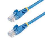 Cable 5m De Red Ethernet Cat5e Cabl Rj45 Sin Traba Snagless Azul
