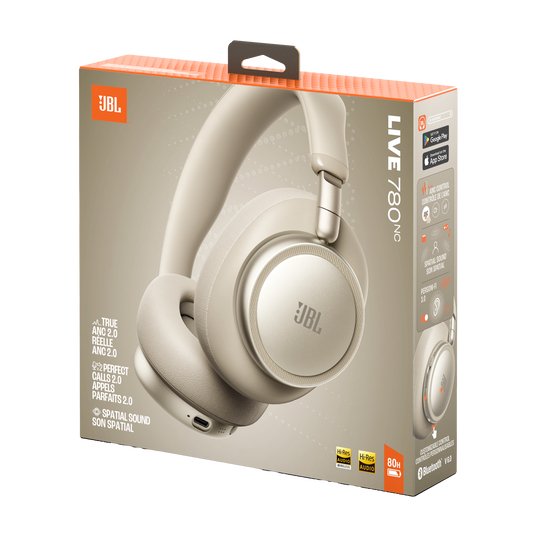 Jbl Live 780nc Kabellose Over-Ear-Kopfhörer Con Adaptivem Noise Cancelling