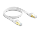 Delock Rj45 Flachband Cable De Red Cat.8.1 U Ftp 40gbps, 0,5m
