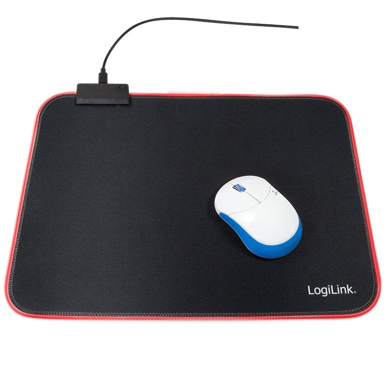 Alfombrilla De Ratón Para Juegos Logilink Con Iluminación Rgb