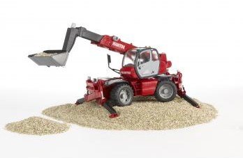 Bruder Telescopica Manitou Mrt 2150 Con Accesorios - Escala 1:16 02129