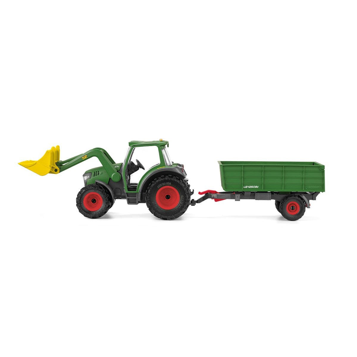 Schleich 42608 Farm World Tractor Con Remolque