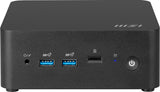 EAN 4711377270687 - MSI Cubi NUC 1MG-207ES 0.84L sized PC Negro 120U Intel® SoC imagen 8