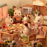 Epoch Sylvanian Families - Schokoladenhasen Familie 5655
