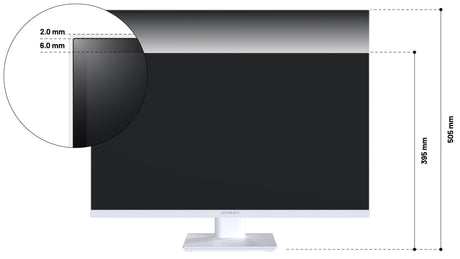 EAN 4589511175873 - JAPANNEXT JN-IPS270WQHD75F-C65W-HSP-W pantalla para PC 68,6 cm (27") 2560 x 1440 Pixeles Quad HD LED Blan imagen 4