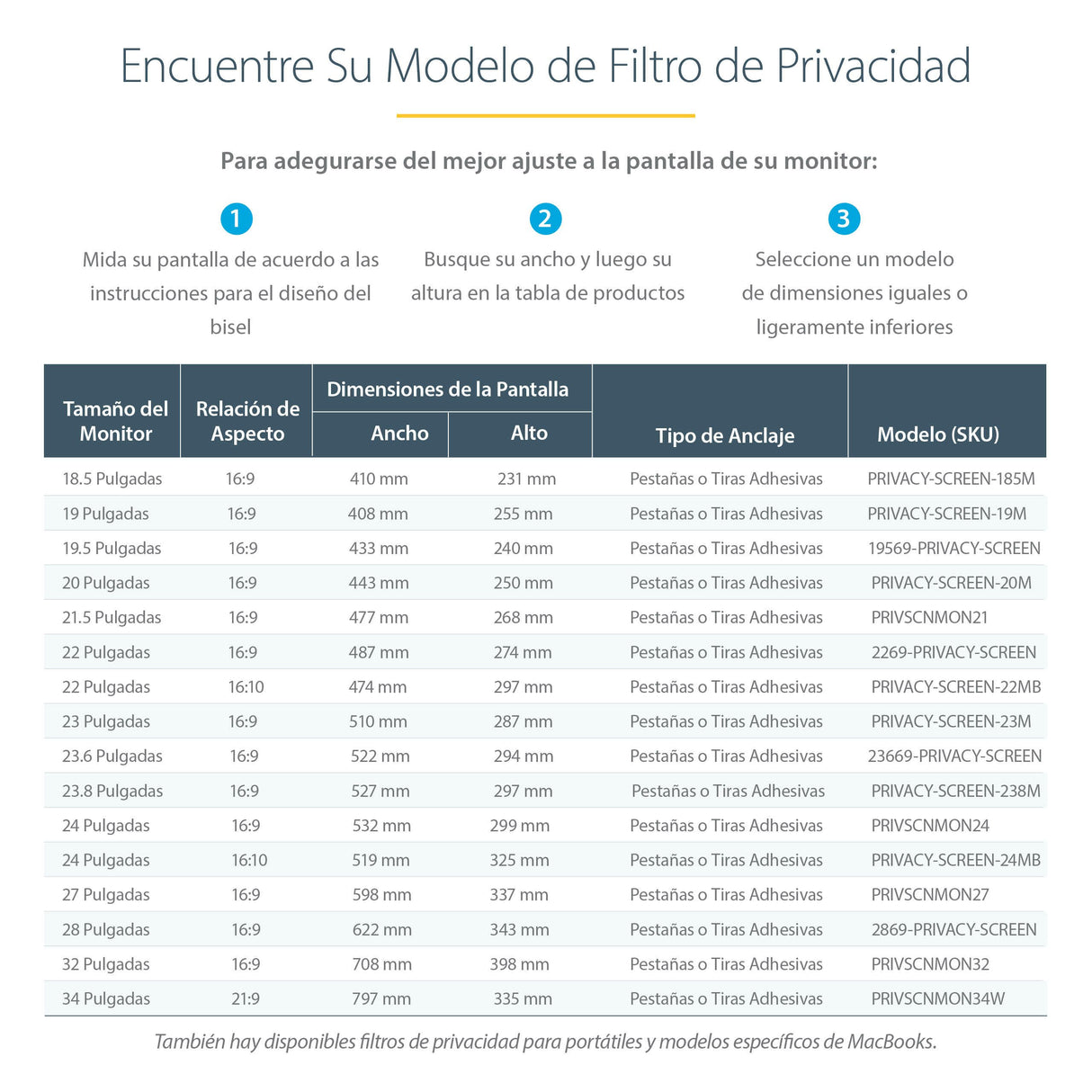 EAN 0065030900614 - StarTech.com 23669-PRIVACY-SCREEN filtro para monitor 59,9 cm (23.6") Filtro de privacidad para pantallas imagen 12