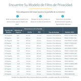 Startech.Com Filtro De Privacidad Para Monitor De 19 Pulgadas Pantalla De Privacidad Para Reducir Luz Azul De Pantalla Ancha 16:10 Mate/Brillante Ángulo +/-30 Grados (Privacy-Screen-19m) Filtro De Confidencialidad De Pantalla 2 Sentidos Ext