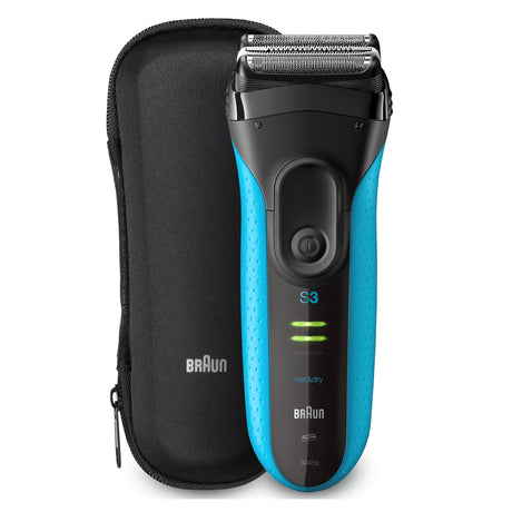 EAN 4210201131694 - Braun Series 3 ProSkin 3045s Máquina de afeitar de láminas Recortadora Negro, Azul imagen 7