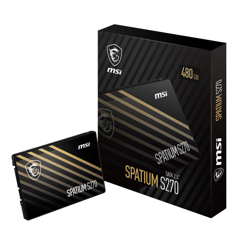 EAN 4711377001168 - MSI Spatium S270 SATA 2.5 480GB 2.5" Serial ATA III 3D NAND imagen 5